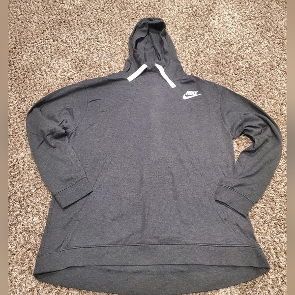 Nike Women's Lightweight Gray Sweatshirt Large - Picture 1 of 5
